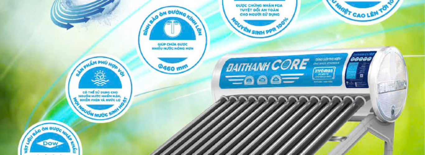 [TVC] [30s] Máy nước nóng Năng lượng mặt trời - Tân Á Đại Thành