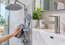 Thiết Bị Vệ Sinh Mạ Chrome Và Inox Khác Nhau Thế Nào Khi Sử Dụng Lâu Dài?