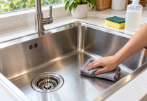 Chậu Rửa Inox Bị Xước Sau Thời Gian Sử Dụng – Cách Hạn Chế Và Vệ Sinh Đúng Cách
