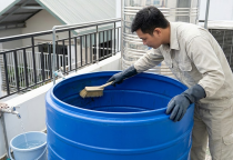 Cách vệ sinh bồn nước nhựa đúng cách mà không làm ảnh hưởng thân bồn