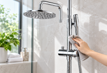 Bề Mặt Mạ Chrome Của Sen Vòi Nên Vệ Sinh Thế Nào Để Hạn Chế Xỉn Màu Và Bám Cặn?