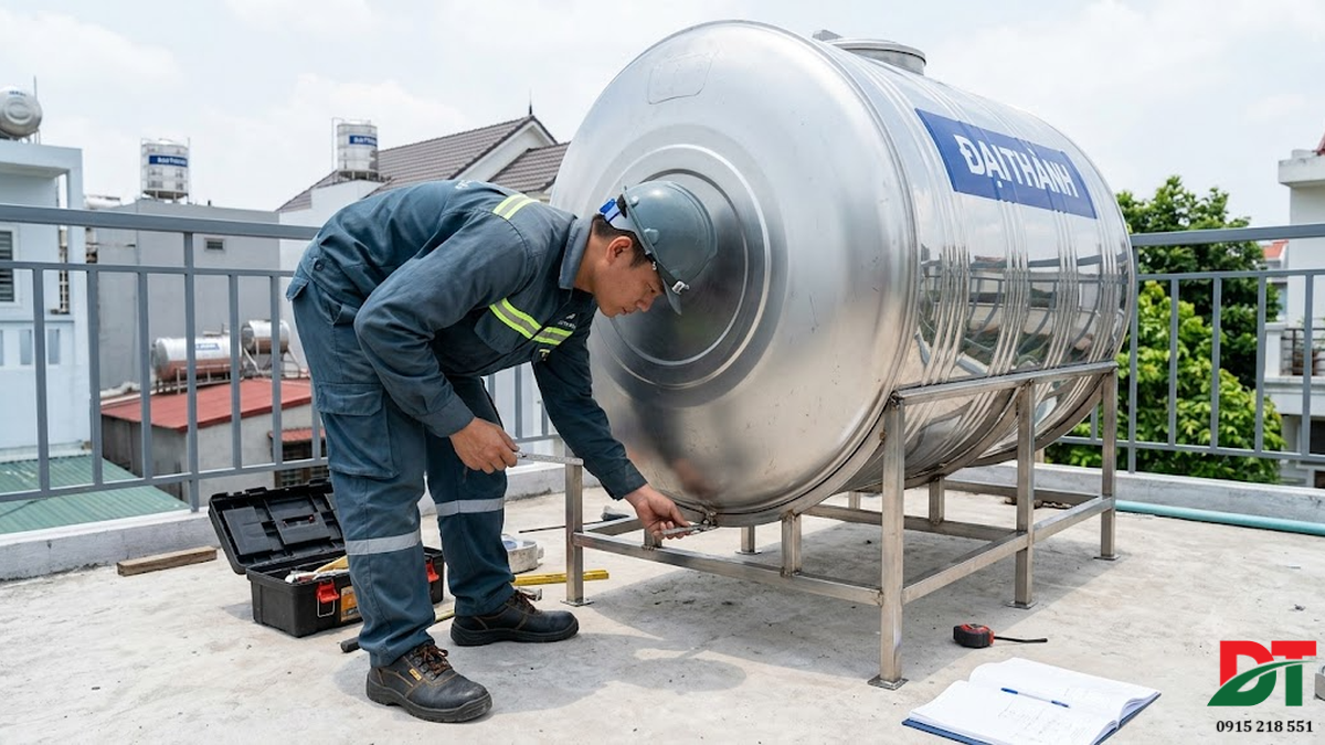 Tại sao cần kiểm tra chân bồn nước inox trước khi lắp đặt?