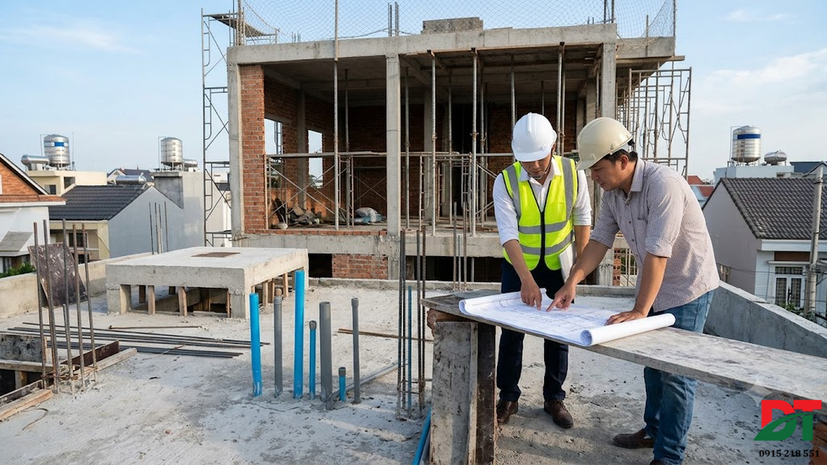 Thời điểm chuẩn bị vị trí bồn nước lý tưởng khi xây nhà