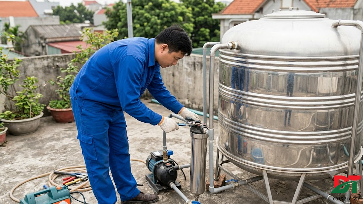 3. Quy trình khắc phục sự cố nước có mùi lạ