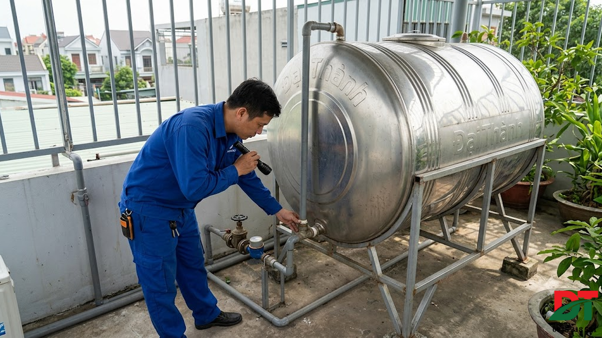 2. Các vị trí cần kiểm tra từ nguồn cấp đến đường ống