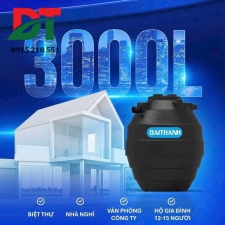 Bồn Tự Hoại Đại Thành 3000L – Giải Pháp Xử Lý Nước Thải Hiệu Quả Cho Mọi Công Trình