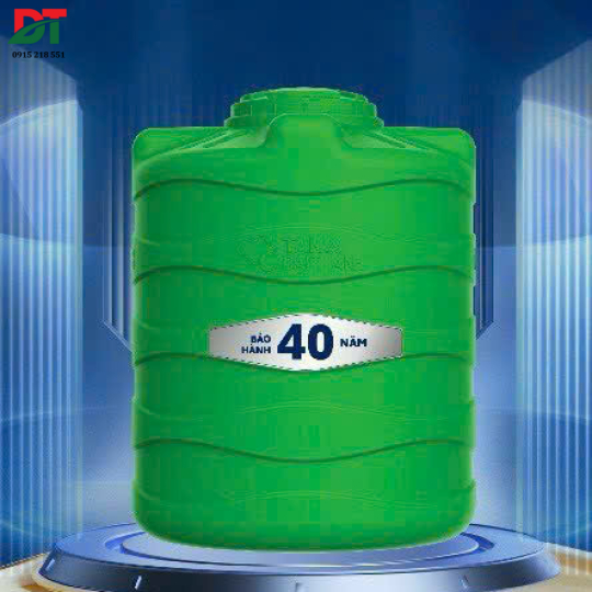 Bồn nhựa Đại Thành Plasman 1.000 Lít Đứng-xanh
