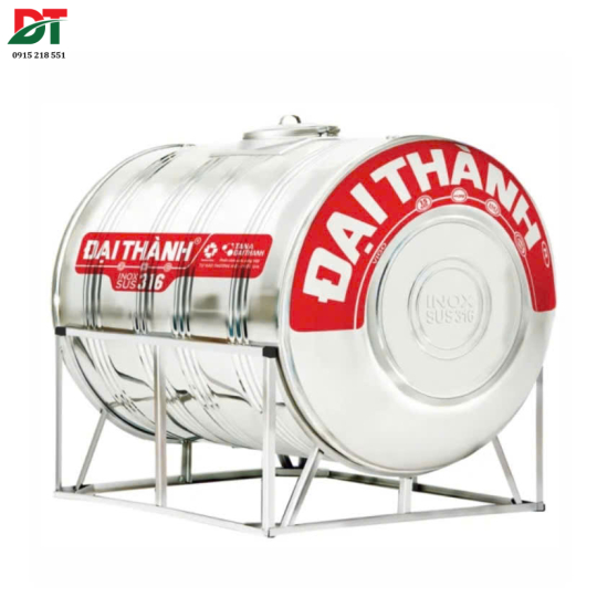 Bồn nước inox 316 Đại Thành Vigo 1.000L Ngang