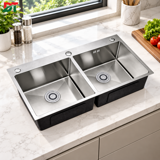 Chậu rửa INOX RL320H cao cấp - SUS304