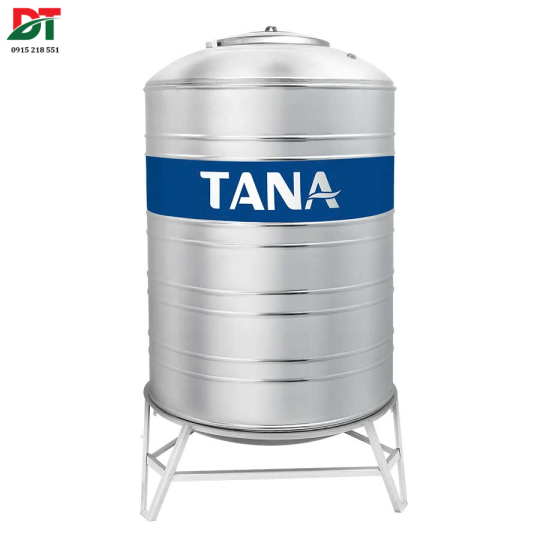 Bồn nước inox Tân Á – 4000L Đứng(Ø1340)