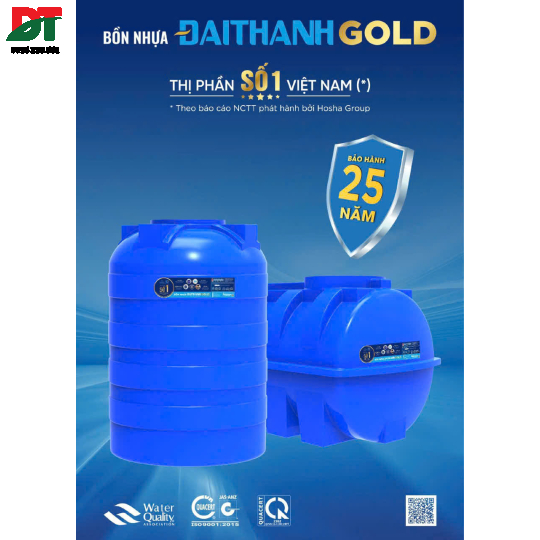 Bồn nhựa Tân Á EX – 1000L Đứng
