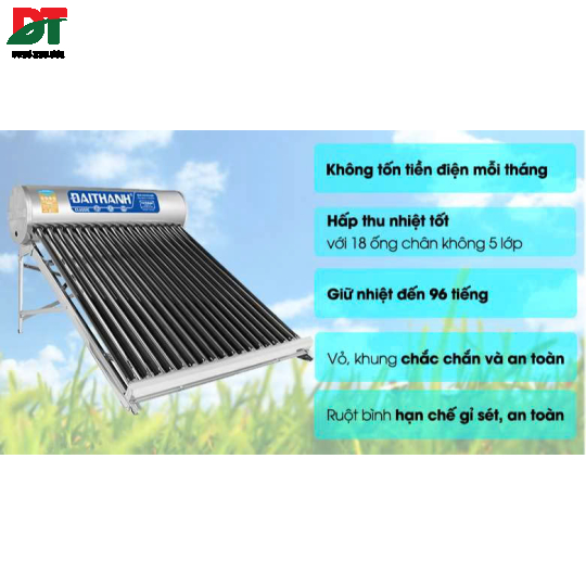 Máy nước nóng năng lượng mặt trời 180L Φ58-18 Classic